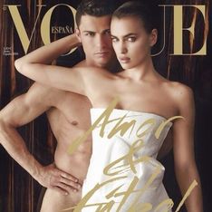 Cristiano Ronaldo : Nu en Une de Vogue avec Irina Shayk (Photo)