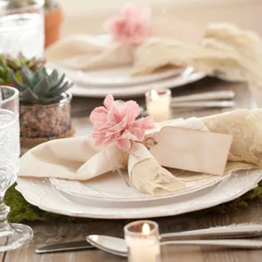 Servilletas originales para el día de la boda