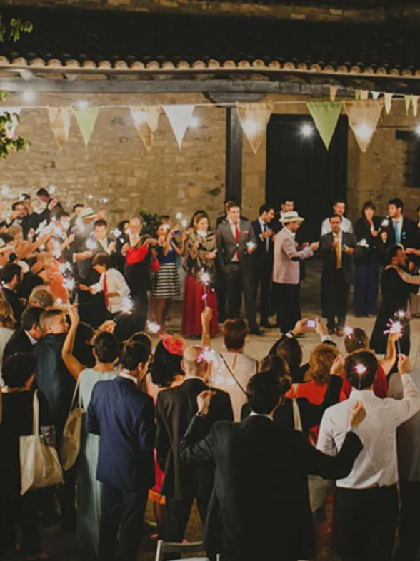 El aperitivo o cóctel de la boda