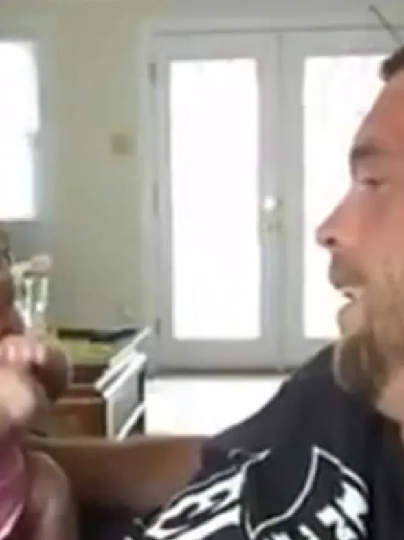 Say What?! 2-Month-Old Baby Says 'I Love You' To Shocked Father (Video)