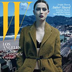 Amber Heard : Ses confidences sur Johnny Depp à W Magazine