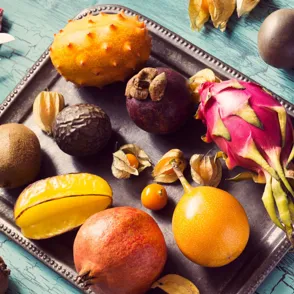 Frutas exóticas: un delicioso y saludable manjar