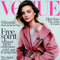 Miranda Kerr : Son fils Flynn mannequin d’un jour pour Vogue