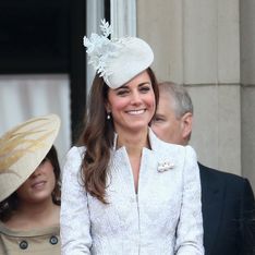 Kate Middleton : Une vraie perle pour l'anniversaire de la reine (Photos)