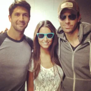 Ana Boyer presenta a Fernando Verdasco a su hermano Enrique Iglesias