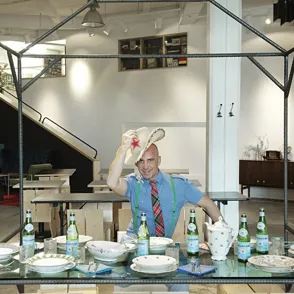 Tavola San Pellegrino in Brussel, door Elvis Pompillio