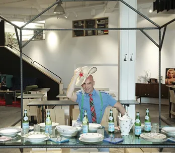 Tavola San Pellegrino in Brussel, door Elvis Pompillio