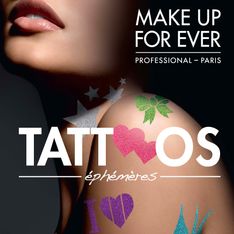 Make Up For Ever : Des tatouages pour la bonne cause