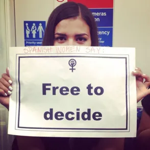 Las protestas contra la Ley del Aborto llegan a Londres