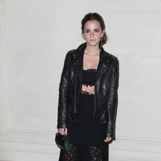 Emma Watson : Un look rock pour le défilé Valentino