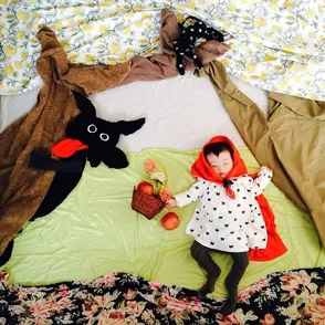 Dulces sueños... Cuando la hora de dormir se convierte en una verdadera obra de arte