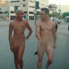 Watch These People Dancing Naked In Public. It's Oddly Hypnotising