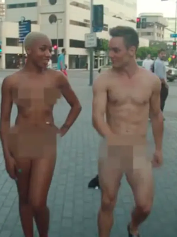 Watch These People Dancing Naked In Public. It's Oddly Hypnotising