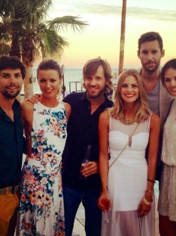 Amaia Salamanca y Rosauro Varo bautizan a su hija Olivia en Marbella