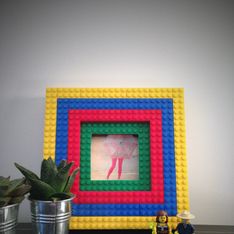 Tuto : réalisez un cadre photo pop en briques LEGO® !