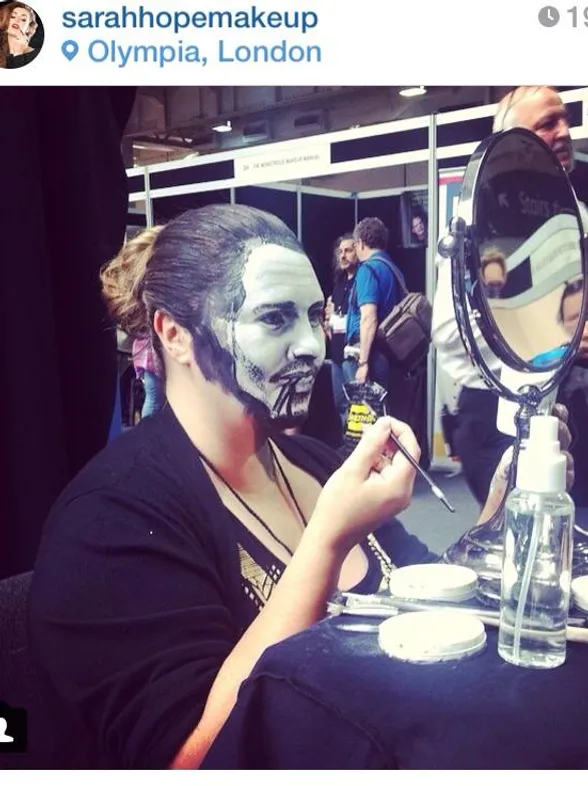 Maria Malone-Guerbaa, la maquilladora de las mil caras