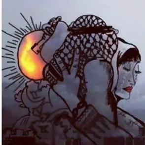Artistas palestinos crean otra perspectiva de la guerra