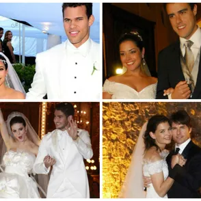 Para que esperar? 15 casamentos-relâmpago das celebs