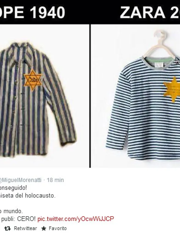 Zara desata la polémica ¿Vuelve la estrella judía?