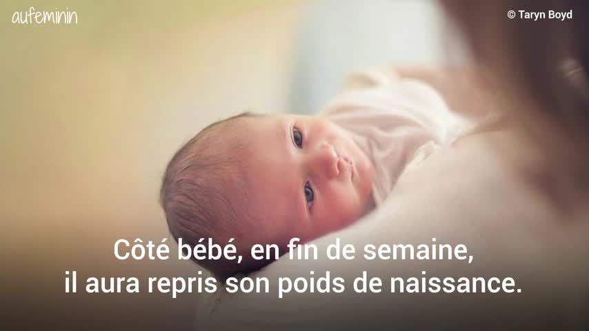 Bebe A 3 Semaines 1er Mois De Bebe Sante De La Maman