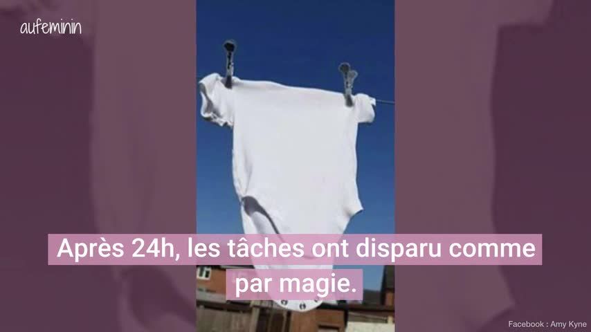 Elle Trouve Une Astuce Pour Enlever Les Taches Des Vetements De Bebe