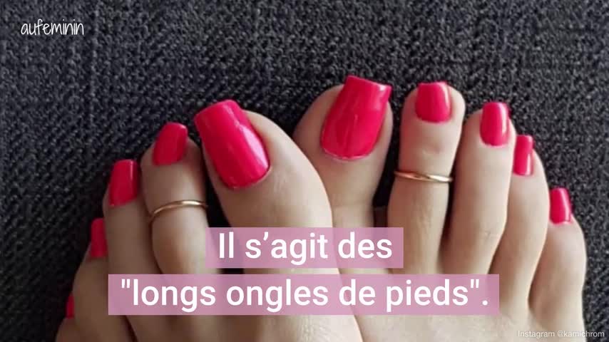 Les Ongles De Pieds Longs La Tendance Beauté Qui Nous Dégoûte