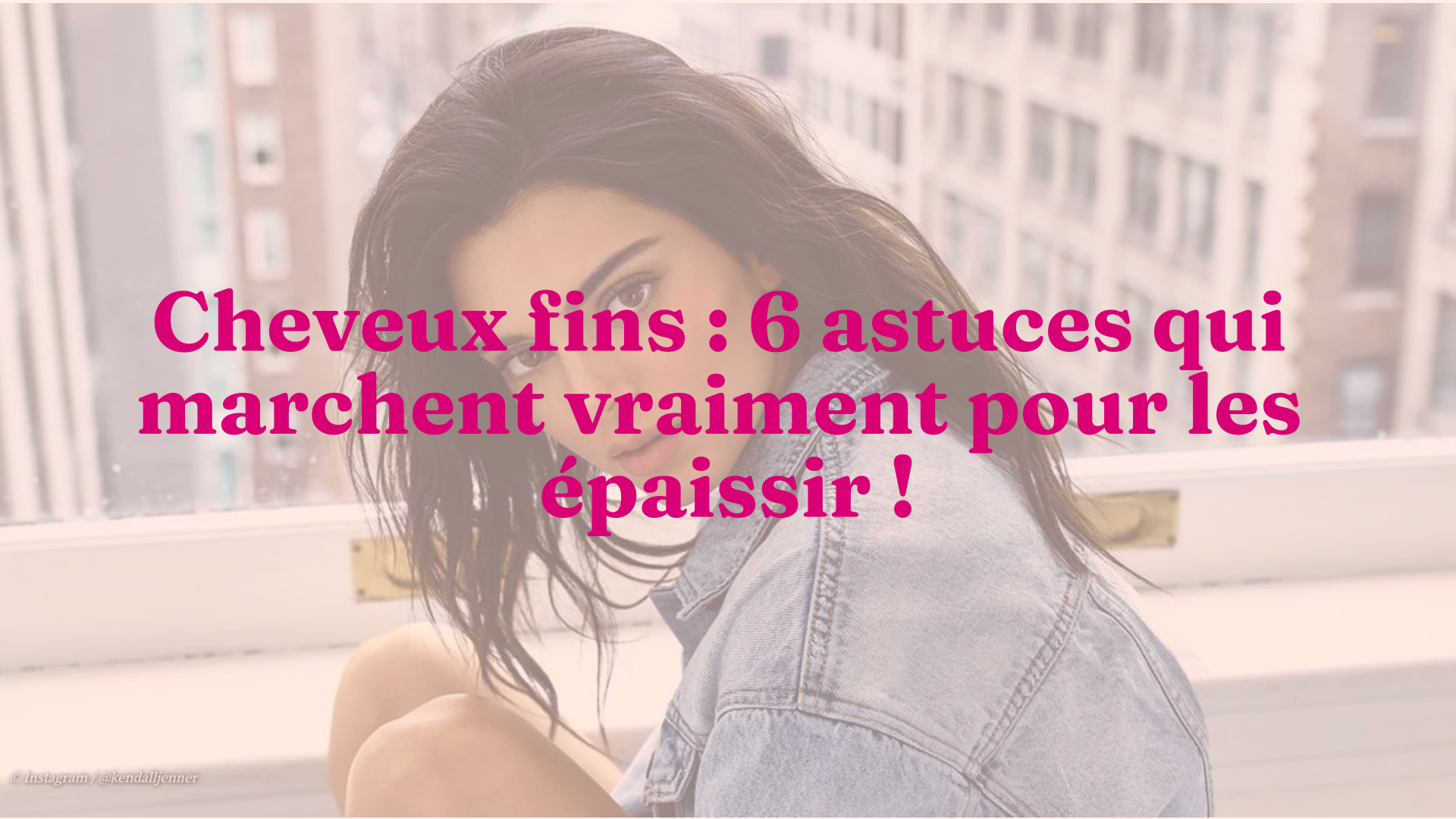 Cheveux Fins 6 Astuces Qui Marchent Vraiment Pour Les Epaissir