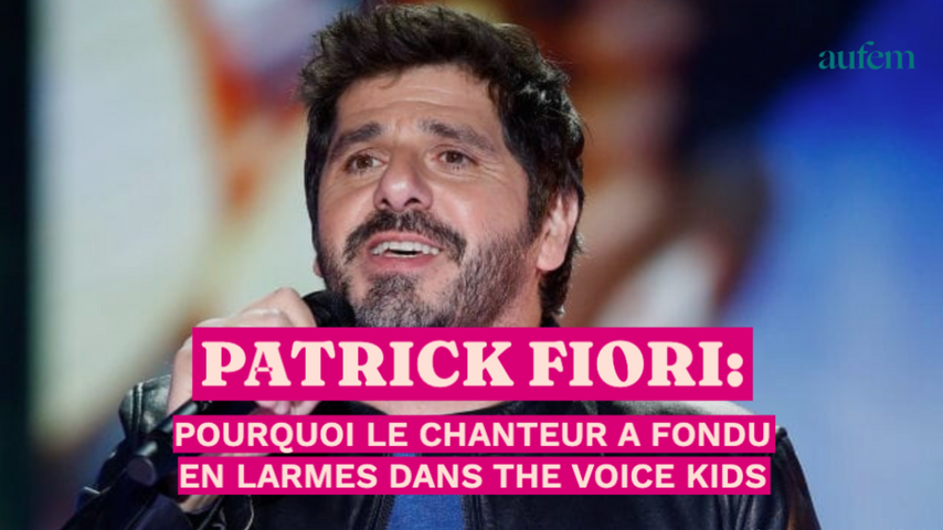Patrick Fiori (The Voice Kids) : Les enfants m'ont tiré les larmes
