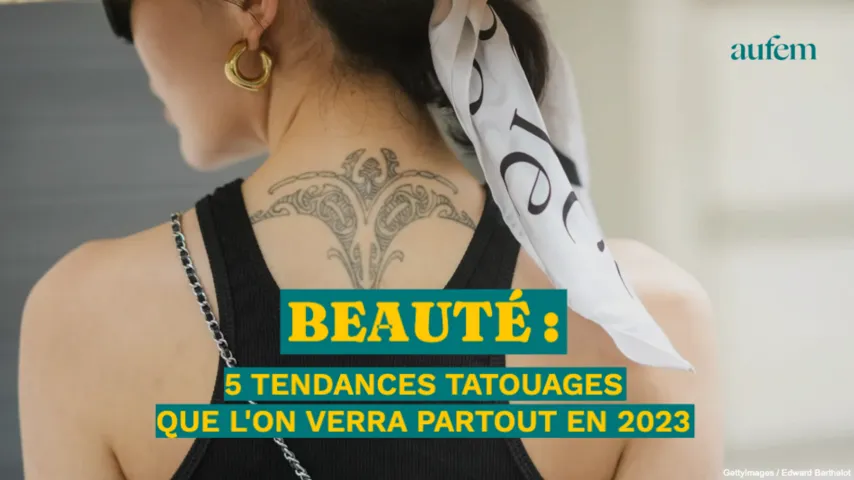 Tatouages tendance 2024 : voici les tattoos que l'on verra partout l'année  prochaine : Femme Actuelle Le MAG