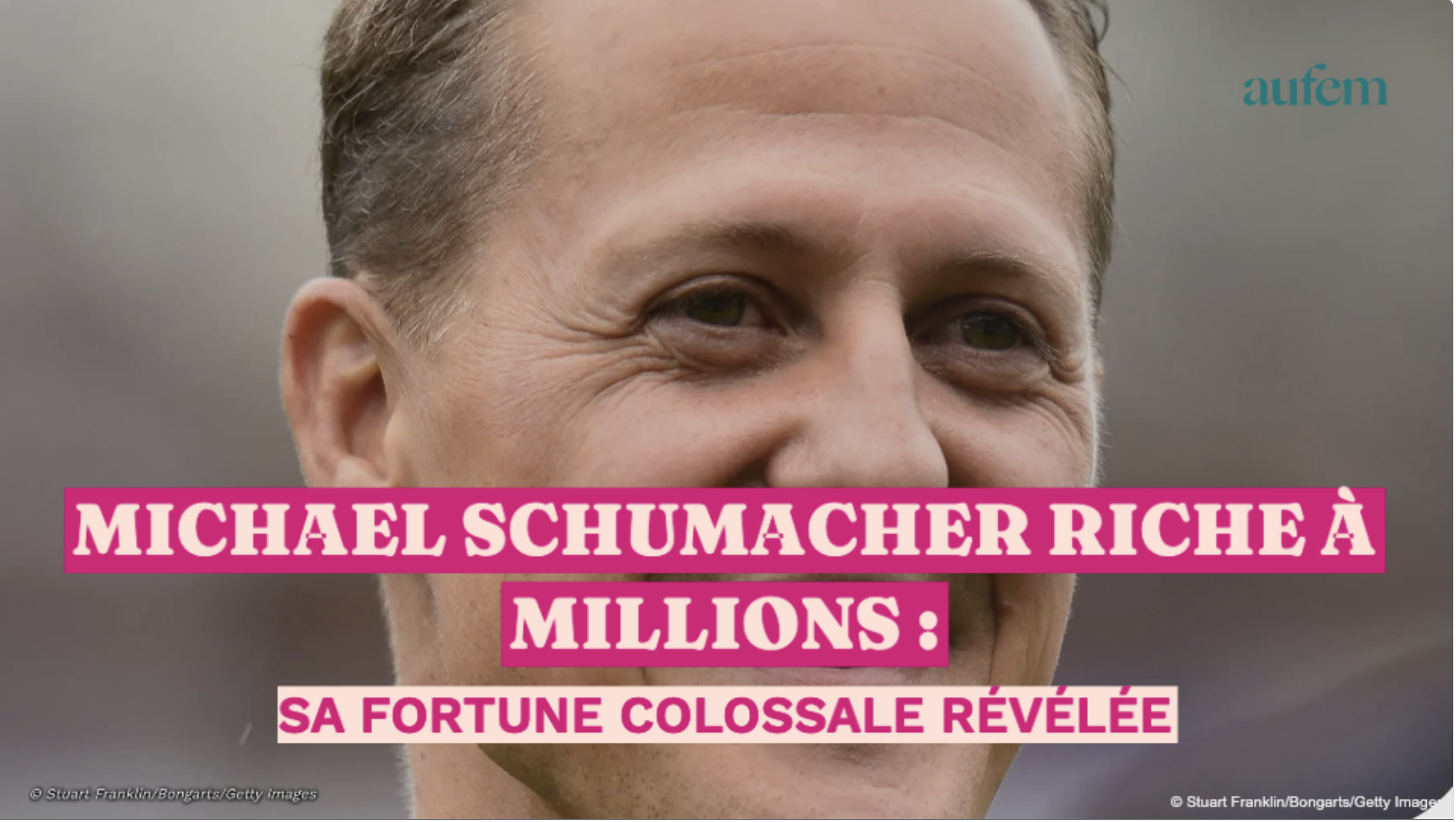 Michael Schumacher riche à millions : sa fortune colossale révélée