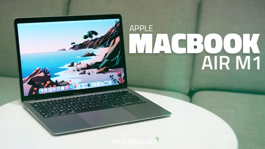 Test MacBook Air M1 : l'ultraportable d'Apple n'a jamais été aussi rapide -  Les Numériques