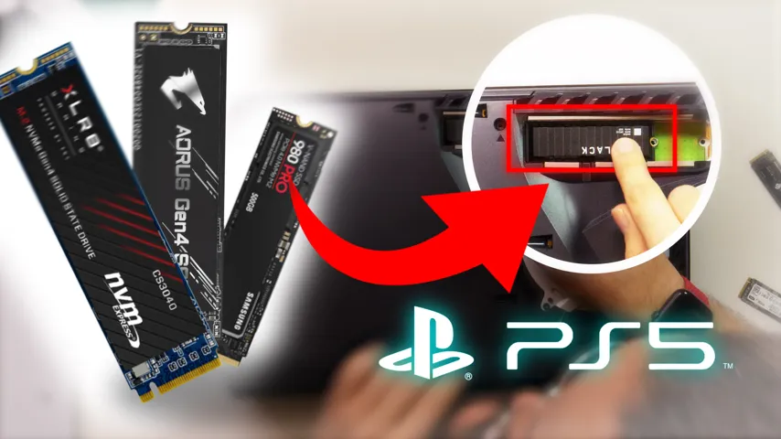 PS5 : L'extension de stockage SSD bientôt possible, voici les premiers  détails